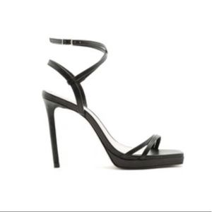 Tersa Sandal - Black Leather - Schutz Shoes